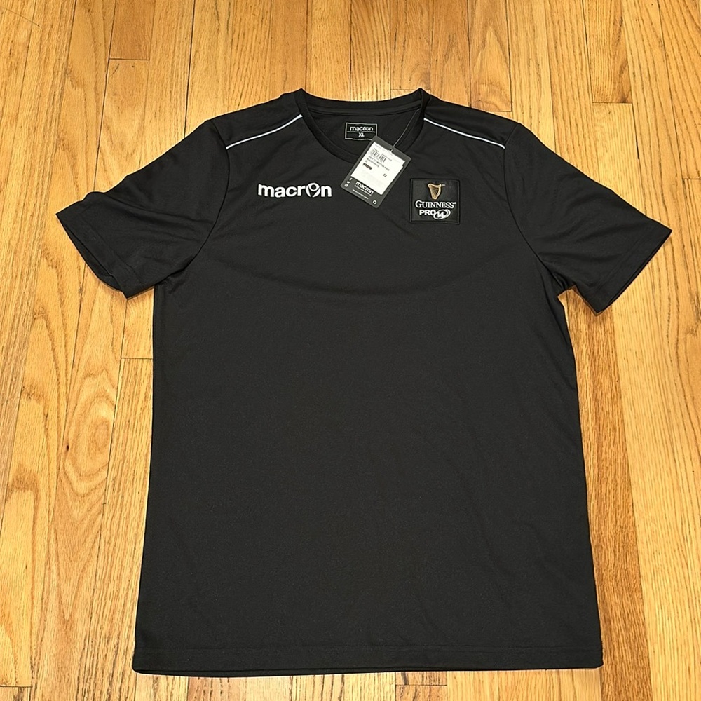 New w/Tags Macron Guinness Rugby Shirt XL